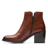 Clarks - Valvestino Lo Dark Tan Leather